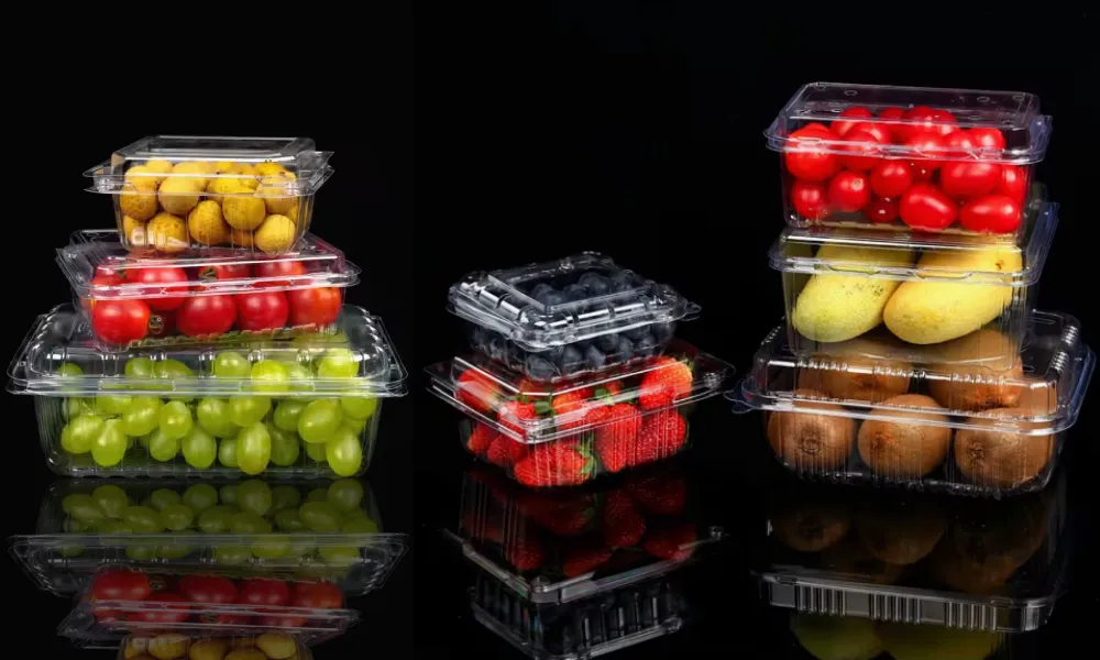 Kapaklı Plastik Meyve Sebze Kabı için Termoform Makineleri - INPAK Makine | Thermoforming Machines for Lidded Plastic Fruit and Vegetable Containers